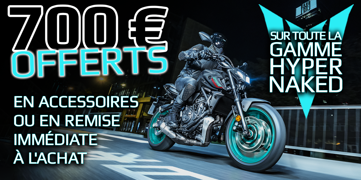 700 € OFFERTS pour l'achat d'une MT !